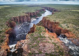 Lais Puzzle - Luftaufnahme des King George River, North Kimberley, Westaustralien - 100, 200, 500 & 1.000 Teile