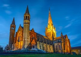Lais Puzzle - Bendigo, Victoria, Australien - Sacred Heart Cathedral bei Nacht - 100, 200, 500 & 1.000 Teile