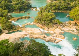 Lais Puzzle - Fluss Santo Domingo. Aufnahme im Park "Las Nubes" im Lacandonischen Dschungel, nahe Comitán de Domínguez, Mexiko - 100, 200, 500 & 1.000 Teile