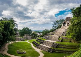 Lais Puzzle - Tempel der Kreuzgruppe in den Maya-Ruinen von Palenque - Chiapas, Mexiko - 500 & 1.000 Teile
