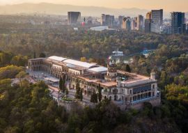 Lais Puzzle - Mexiko-Stadt, Luftaufnahme der Burg Chapultepec bei Sonnenuntergang - 100, 200, 500 & 1.000 Teile