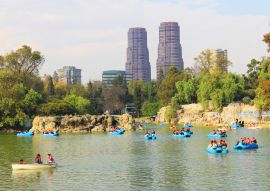 Lais Puzzle - Chapultepec Mexiko-Stadtpark See - 100, 200, 500 & 1.000 Teile