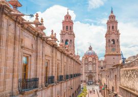 Lais Puzzle - Schöne koloniale Kathedrale von Morelia in Michoacan, Mexiko - 100, 200, 500 & 1.000 Teile
