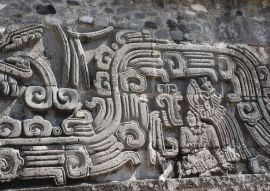 Lais Puzzle - Flachreliefschnitzerei mit Darstellung eines Indianerhäuptlings, Xochicalco, Mexiko - 100, 200, 500 & 1.000 Teile