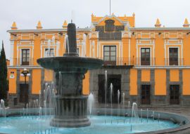 Lais Puzzle - Brunnen des Prinzipaltheaters Puebla Mexiko - 100, 200, 500 & 1.000 Teile