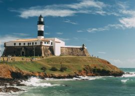 Lais Puzzle - Barra-Leuchtturm in Salvador, Bahia, Brasilien . - 100, 200, 500 & 1.000 Teile