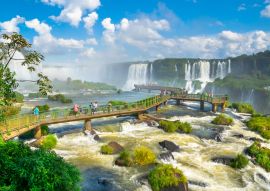 Lais Puzzle - Schöner Blick auf die Iguazu-Wasserfälle, eines der sieben Naturwunder der Welt - Foz do Iguaçu, Brasilien - 100, 200, 500 & 1.000 Teile