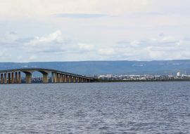 Lais Puzzle - Brücke über den Fluss Tocantins, wo Palmas die Hauptstadt des Bundesstaates ist, Brasilien - 100, 200, 500 & 1.000 Teile