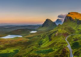 Lais Puzzle - Quiraing Berge Sonnenuntergang auf Isle of Skye, Schottland - 100, 200, 500 & 1.000 Teile
