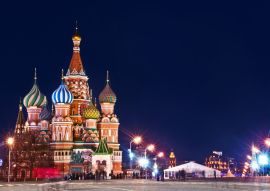 Lais Puzzle - Moskau St. Basilius Kathedrale Nachtaufnahme - 100, 200, 500 & 1.000 Teile