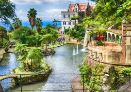 Lais Puzzle - Szenerie des Monte Palace Tropical Garden. Funchal, Insel Madeira, Portugal - 100, 200, 500 & 1.000 Teile
