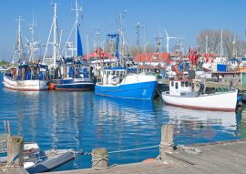 Lais Puzzle - Hafen von Burgstaaken auf der Urlaubsinsel Fehmarn - 100, 200, 500 & 1.000 Teile