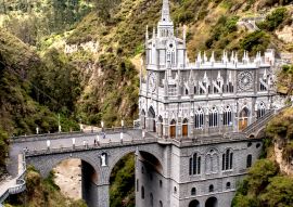 Lais Puzzle - Las Lajas, Kirche auf einer Klippe in Kolumbien - 100, 200, 500 & 1.000 Teile