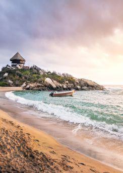 Lais Puzzle - Tropischer Strand bei Sonnenaufgang in Kap San Juan - Tayrona Nationalpark, Kolumbien - 100, 200, 500 & 1.000 Teile