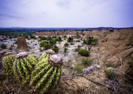 Lais Puzzle - Schöne Landschaft in der Roten Wüste von Cuzco, in der Tatacoa-Wüste, Huila, Kolumbien - 100, 200, 500 & 1.000 Teile