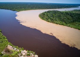 Lais Puzzle - Estrella Fluvial _ Cruce de rio Inirida y Guaviare en la Orinoquia Colombiana (Guainia-Kolumbien) - 100, 200, 500 & 1.000 Teile