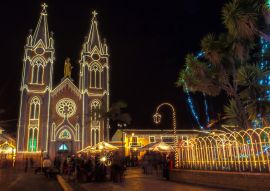 Lais Puzzle - Weihnachtsbeleuchtung in Corrales Boyacá Kolumbien - 100, 200, 500 & 1.000 Teile