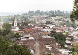 Lais Puzzle - Szenerie des Aussichtspunktes von Salento "Alto de la Cruz" in Quindio, Kolumbien - 100, 200, 500 & 1.000 Teile