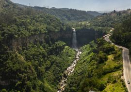 Lais Puzzle - Luftaufnahme des Wasserfalls El Salto de Tequendama, Kolumbien - 100, 200, 500 & 1.000 Teile