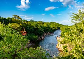 Lais Puzzle - Fluss Guatapuri und Goldsirene in Valledupar Kolumbien - 100, 200, 500 & 1.000 Teile