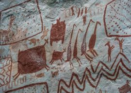 Lais Puzzle - Detail der Malereien auf einem Felsen in "La Lindosa", Guaviare, Kolumbien - 100, 200, 500 & 1.000 Teile