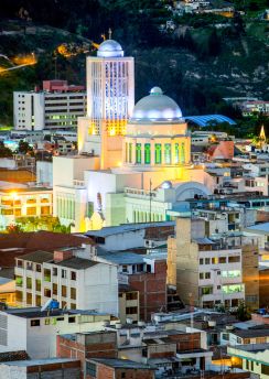 Lais Puzzle - Kathedrale von Ambato und Montalvo Park Ecuador - 100, 200, 500 & 1.000 Teile