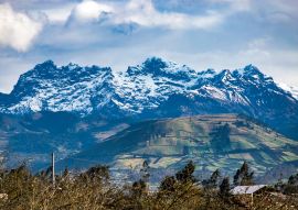 Lais Puzzle - Warten auf den Sonnenuntergang mit dem Carihuairazo, den Sie im Sektor Santa Rosa gesehen haben, Ambato, Ecuador. - 100, 200, 500 & 1.000 Teile