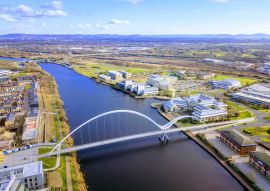 Lais Puzzle - Fußgängerbrücke, Stockton on tees, England - 100, 200, 500 & 1.000 Teile