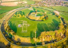 Lais Puzzle - Luftaufnahme von Old Sarum in England - 100, 200, 500 & 1.000 Teile