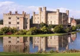 Lais Puzzle - Leeds Castle Festung England Graben Reflexion - 100, 200, 500 & 1.000 Teile