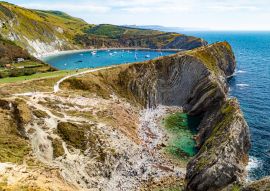 Lais Puzzle - Lulworth Bucht in der Landschaft, England - 100, 200, 500 & 1.000 Teile