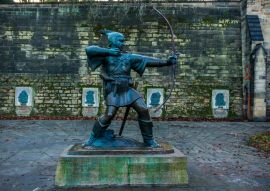 Lais Puzzle - Robin Hood-Statue, Nottingham, Nottinghamshire, England - 100, 200, 500 & 1.000 Teile