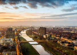 Lais Puzzle - Ansicht von Mannheim bei Sonnenuntergang, Baden Württemberg, Deutschland - 100, 200, 500 & 1.000 Teile