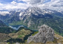 Lais Puzzle - Blick auf den Königssee, Bundesland Bayern, Deutschland - 100, 200, 500 & 1.000 Teile