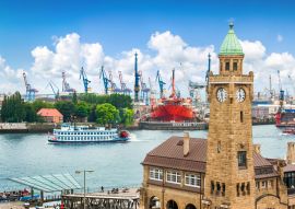 Lais Puzzle - Blick auf die Stadt Hamburg, Deutschland. - 100, 200, 500 & 1.000 Teile