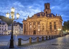 Lais Puzzle - Ansicht der Kirche in Saarbrücken, Deutschland. - 100, 200, 500 & 1.000 Teile
