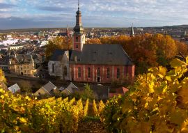 Lais Puzzle - Blick auf den Weinberg vor der Pauluskirche in Bad Kreuznach, Rheinland-Pfalz, Deutschland. - 100, 200, 500 & 1.000 Teile