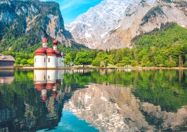 Lais Puzzle - Blick auf den Königssee, Bundesland Bayern, Deutschland - 100, 200, 500 & 1.000 Teile
