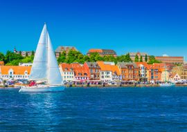 Lais Puzzle - Blick auf die Stadt Flensburg, Deutschland. - 40, 100, 200, 500, 1.000 & 2.000 Teile