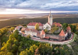 Lais Puzzle - Ansicht der leuchtenburg bei jena, Thüringen. Deutschland. - 100, 200, 500 & 1.000 Teile
