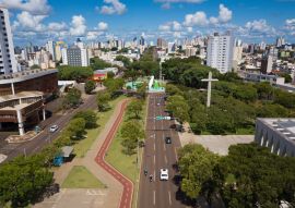 Lais Puzzle - Luftbild der Stadt Cascavel - Paraná, Brasilien - 100, 200, 500 & 1.000 Teile