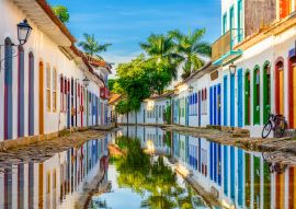 Lais Puzzle - Straße des historischen Zentrums in Paraty, Rio de Janeiro, Brasilien - 100, 200, 500 & 1.000 Teile