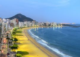 Lais Puzzle - Der Costa Strand in Vila Velha während der blauen Stunde , Espirito Santo , Brasilien - 100, 200, 500 & 1.000 Teile