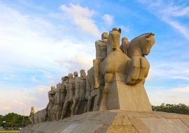 Lais Puzzle - Monumento as Bandeiras (Denkmal für die Flaggen) im Ibirapuera Park, Stadt São Paulo, Brasilien - 100, 200, 500 & 1.000 Teile