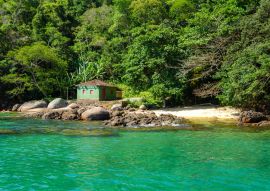 Lais Puzzle - Grüne Lagune in Angra dos Reis, Rio de Janeiro, Brasilien - 100, 200, 500 & 1.000 Teile