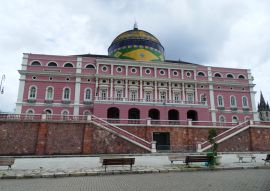 Lais Puzzle - Amazonas Theater Manaus, berühmtes Wahrzeichen von Manaus, Brasilien - 100, 200, 500 & 1.000 Teile