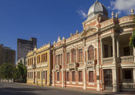 Lais Puzzle - Fassaden der Gebäude Palacete Dantas und Solar Narbona in Belo Horizonte, Bundesstaat Minas Gerais, Brasilien - 100, 200, 500 & 1.000 Teile