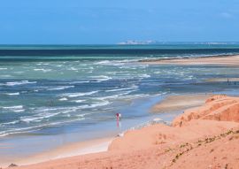 Lais Puzzle - Kiteboarding oder Kitesurfen in Canoa Quebrada Strand, Brasilien - 100, 200, 500 & 1.000 Teile
