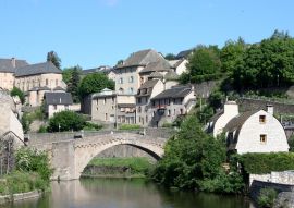 Lais Puzzle - Mende : le pont Notre Dame (Lozère), Frankreich - 100, 200, 500 & 1.000 Teile