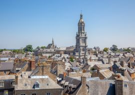 Lais Puzzle - Basilika Saint-Gervais, Avranches, vom Bergfried aus, Frankreich - 100, 200, 500 & 1.000 Teile